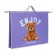 Folder for drawings and drawings A3, 470 x 345 x 50 mm, handles, plastic/textiles, lightning from above, pr 3 -20 "Bear" 70593