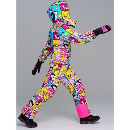 Winter overalls for the girl PlayTode, height 128 cm-4