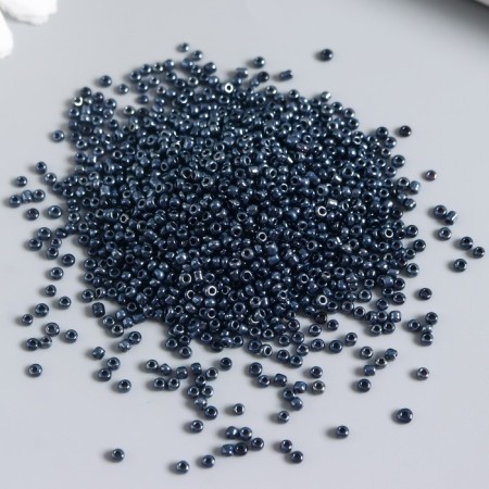 Beads "Astra" 11/0, 20 grams (129 black/Open.-1