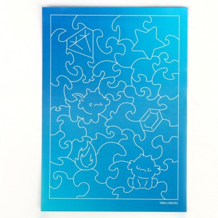 Figure puzzle "Dragon"-6