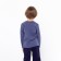 Longslit for a boy, dark blue color, height 86 cm