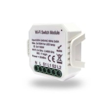 RL1002-SM two-channel Wi-Fi Relay Relia Relater Relay, 2 x 1150W / 2 x 100W for LED
