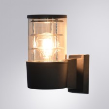 Уличный настенный светильник Arte Lamp Tokyo A5315AL-1BK, E27, 40 Вт, 11х17х21 см, чёрный