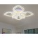 LED ceiling LED with Ambrella Light, Original, FA8844, 8XLED, 190 W, 14250LUM, 3000-6400K, white color.