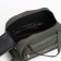 Road bag on wheels, a lightning department, with an increase, an outer pocket, khaki color