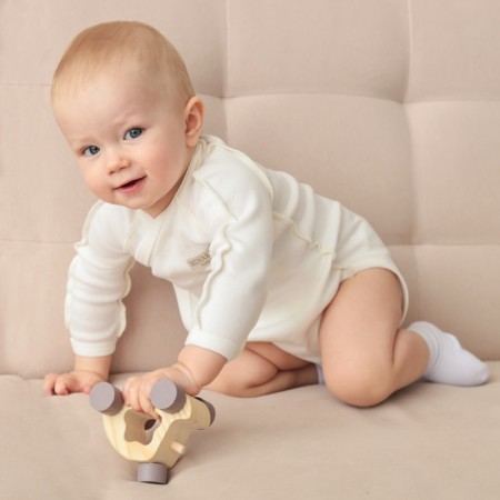 Body Children's minku Ecrew color, height 74-80 cm-6