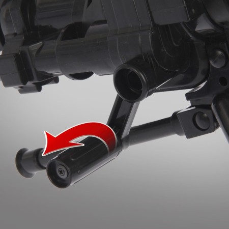Automat "Minigan", shoots soft bullets-5