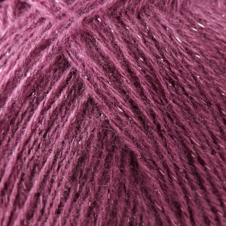 Yarn "Angora Gold Simli" 75% acrylic, 20% wool, 5% metallic 500m/100g (28 yoke rose)-2
