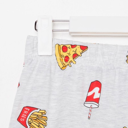 Female pajamas (T -shirt and trousers) KAFTAN PIZZA p. 48-50, black-10