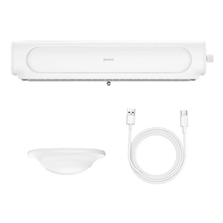 Baseus Refreshing Monitor Baseus Fan C Lip-O & Stand-Up Desk Fan, White-4
