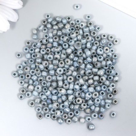 Glass glass 6/0 "Color middle. Gray" 30 g