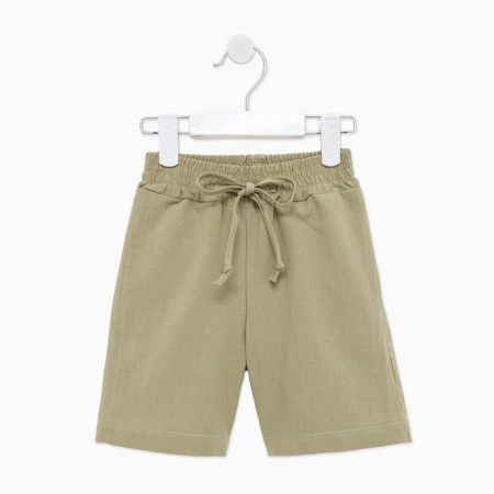 Burmuda shorts Minaku: Cotton Collection Color Green, Height 122-5
