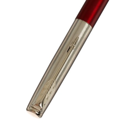 Gift feathers in the leatherette case, Bordeaux body with silver-4