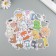 Plastic stickers "kids" set 60 pcs 10x12 cm