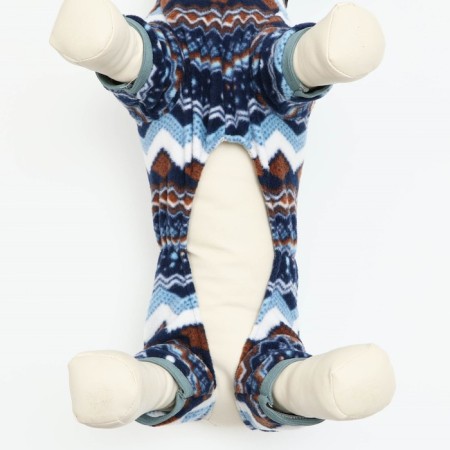 Zimovye jumpsuit for animals "Scandinavia", L (DS 28-30, OG 40-44, Osh 32 cm), mix-5