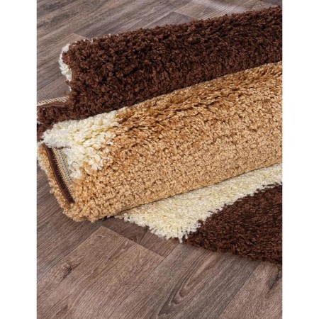 Oval Merinos Ultra carpet, size 150x230 cm, color-brown color-2