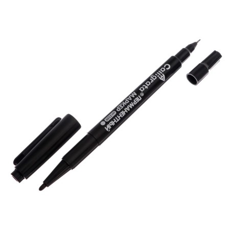 Calligrata marker, double -sided, round, 2 mm/0.7 mm, black-2