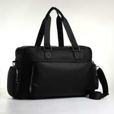 Road bag with lightning, long belt, black color