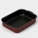 The baking sheet is "hostess", 19 × 25 cm, h = 6 cm, anti -stick coating, burgundy color