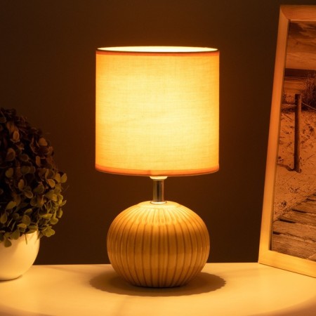 Table lamp "Kiara" 1x40W E14 mustard 13x13x25cm-1