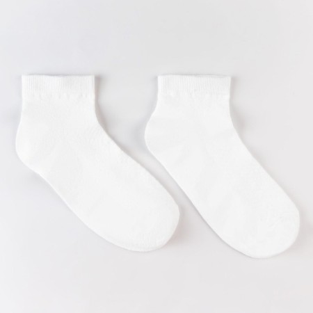 Women's socks, white color, size 23-25-1