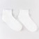 Women's socks, white color, size 23-25