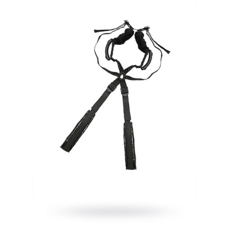 Bond -bended Romfun Sex Harness Bondage on harness, black