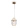 Suspended lamp Freya Fr5166PL-01BS BASILICA, 15x15x120 mm, E14, 1x40W, brass color