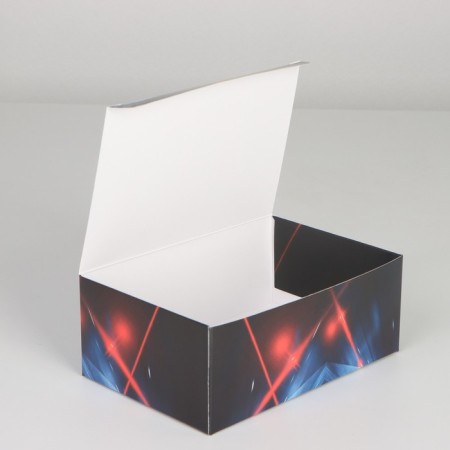 Box Gift team, packaging, “real man”, 18 x 12 x 8 cm-1