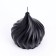 Figure candle "Lug", 8 cm, black