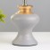Alena table lamp E14 40W Gray-Soloto 23x23x35 cm Risalux