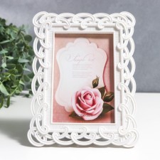 Photo frame plastic 10x15 cm 
