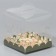 Confectionery box, chest, packaging, with love, 11 x 11 x 11 cm
