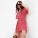 Women's dress Mist Flower, Red, R.48