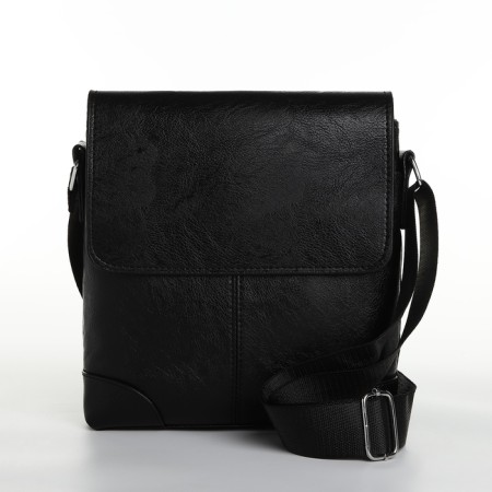 Male bag, black color-1