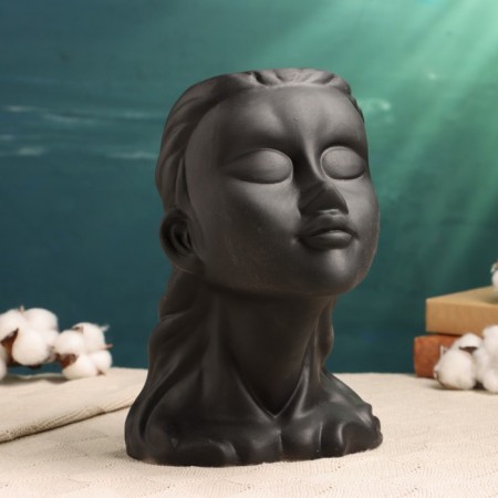 Kashpo - Vase "Lilith" Black 25*14cm-1