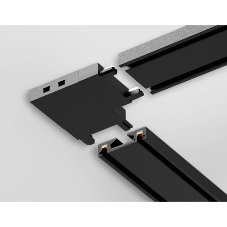 Ambrella Connector Corner for the Magnetic Ultra Slim GV1116 BK overhead busbar.-1