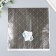 Scrapbooking paper bilateral "Versailles and rhombus gold" density 180 g 30.5x32 cm