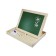 Magnetic-marker double-sided board with a pallet (Russian alphabet, numbers, signs)