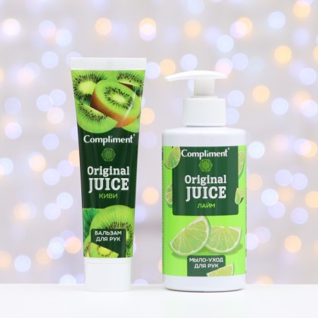 Gift set of Original Juice No. 1490 Kiwi-Lime: hand soap, 320 ml + hand balm, 100 ml-3