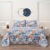 Euro set: sheet 230x250 cm, 200x220 cm, pillowcases 50x70 cm - 2 pcs
