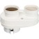 The chimney element Stout SCA-8080-230002, adapter for connecting pipes, DN80/80