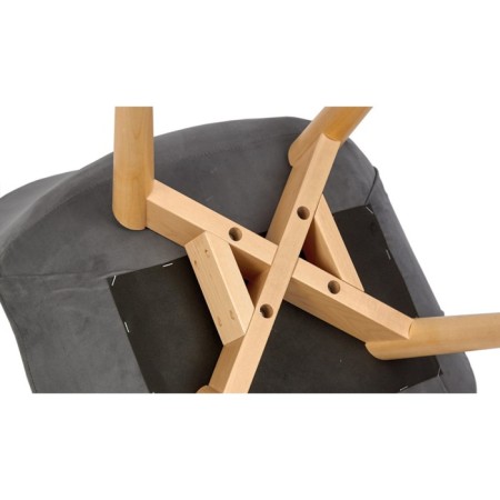 Dining stool Polini Home Verona SD, color gray-natural color-5