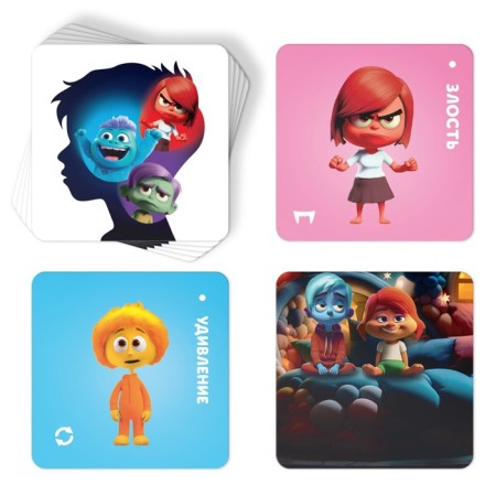 Board game "Team Memo. Emotions ", 44 cards, 3+-3
