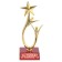 The Cup "For Victory in the Competition", award figure, gold, plastic, 18 x 7 cm.