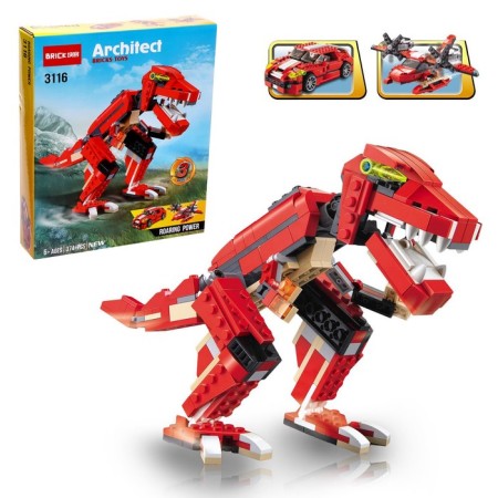 Dinobot designer, 3 assembly options, 374 details