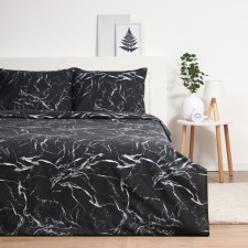 Bed linen 1.5sp Pavline marble 145x215, 150x215, 50x70cm 2pcs Poplin 130g/m, cotton 100%