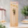 Candle for Cake "Almaz", number "1", gold with black