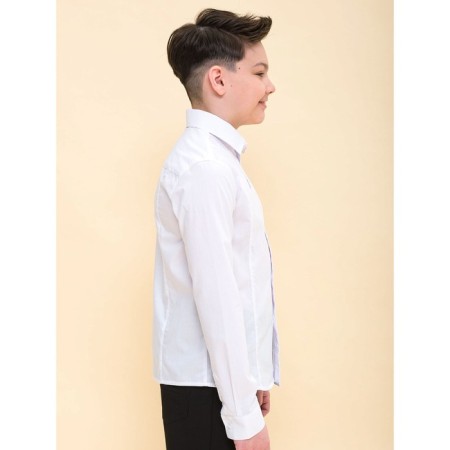 Surchachka upper for boys, height 128 cm, white color-2