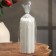 Candle-cylinder "four-leaf", 4.5x10.5 cm, pearl, 6 hours